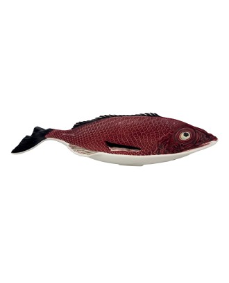 Platou ceramic, 51 cm, Fish - BORDALLO PINHEIRO